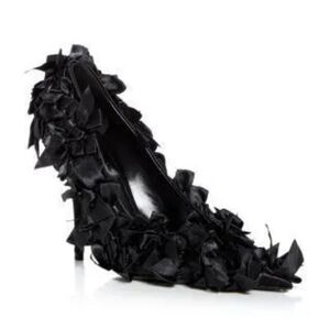 Balenciaga Marie Satin bow pumps